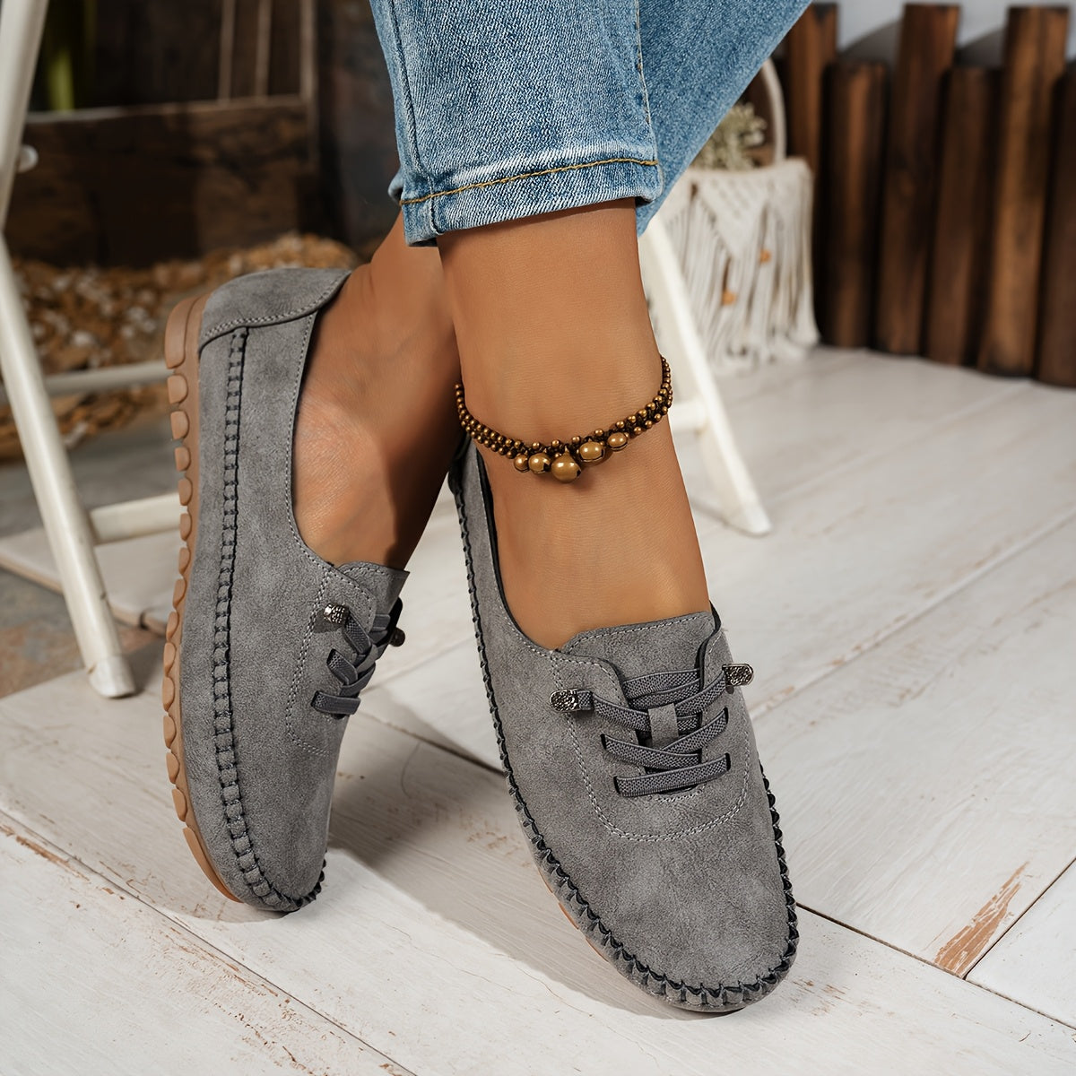 Laura™ – Soft moccasins with full orthopedic support