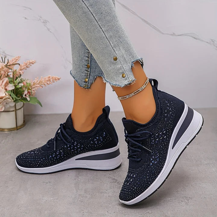 Kylie | Lightweight Lace Up Sneakers