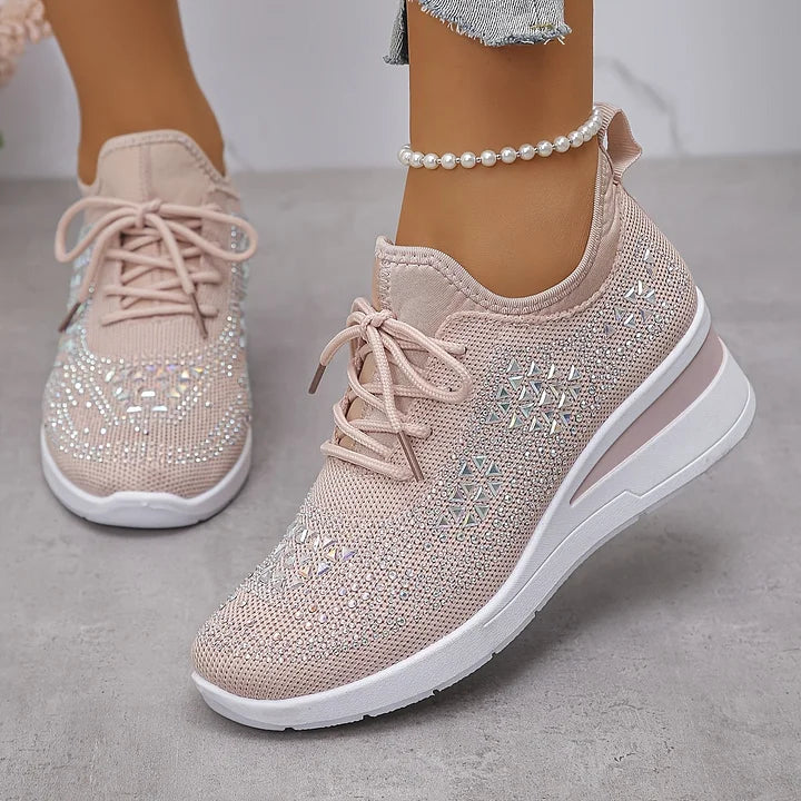 Kylie | Lightweight Lace Up Sneakers