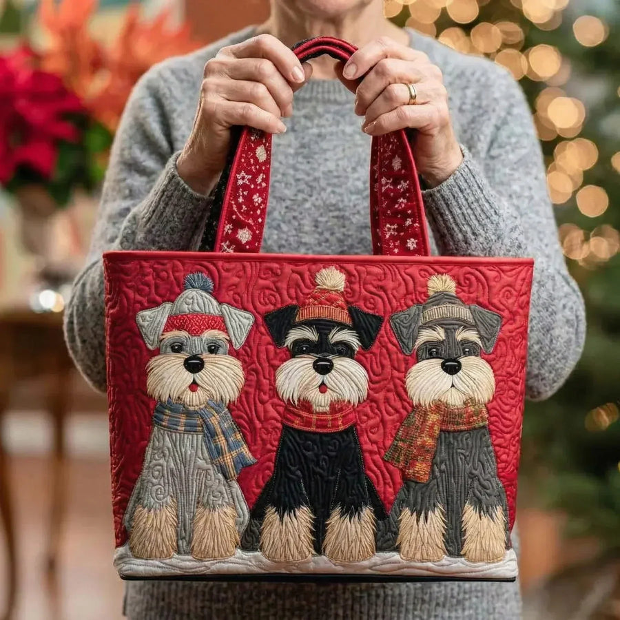 Artisan Bag - Trio of Schnauzers