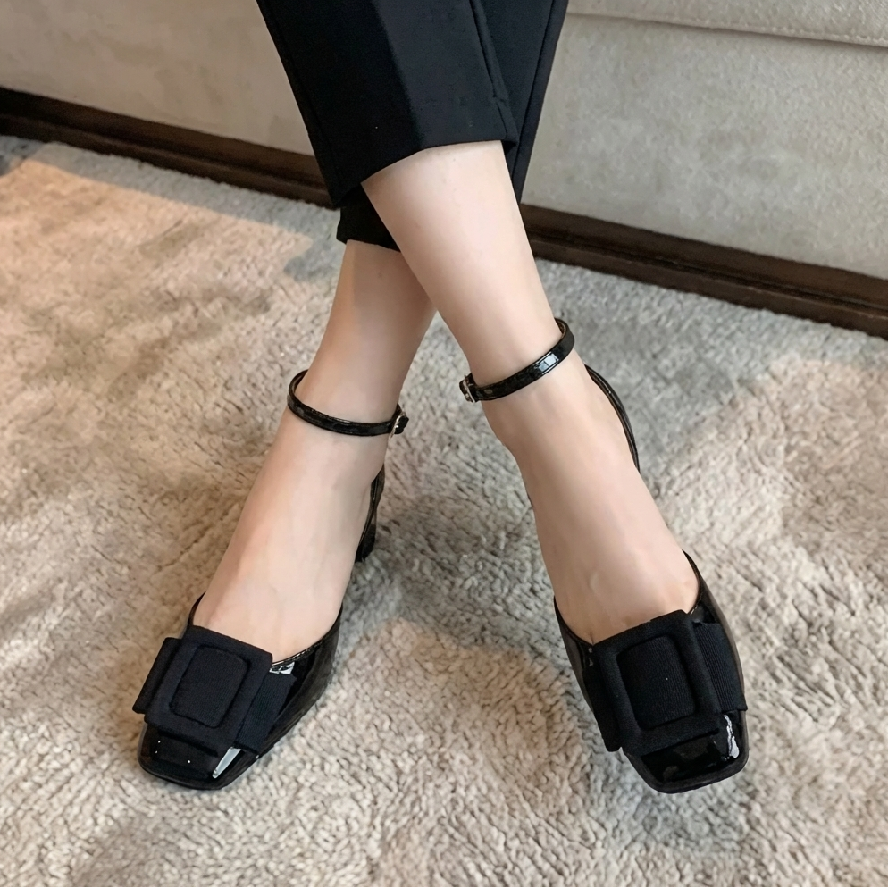 Rosalie Buckle Strap Heels