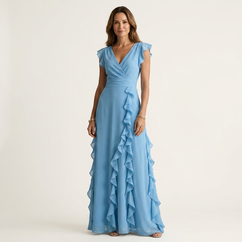 Yana | Ruffle Maxi Dress