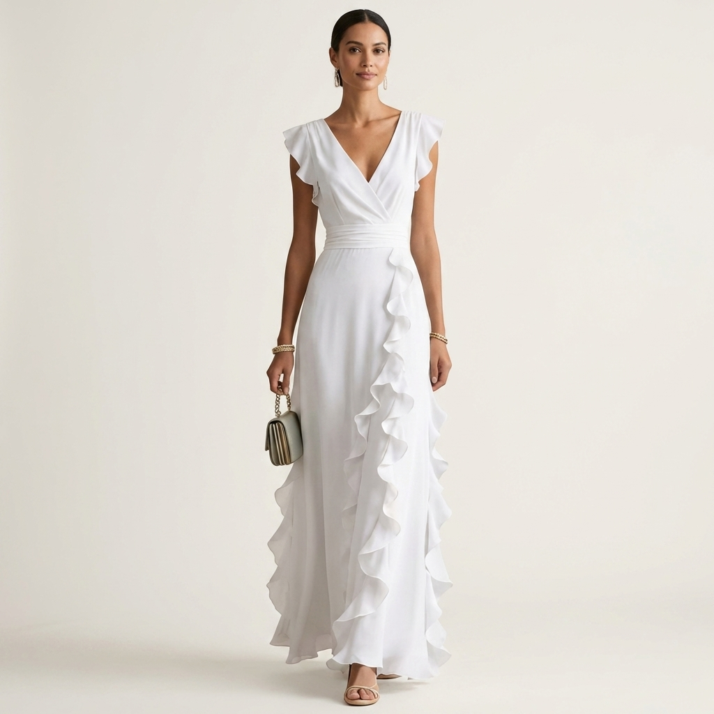 Yana | Ruffle Maxi Dress