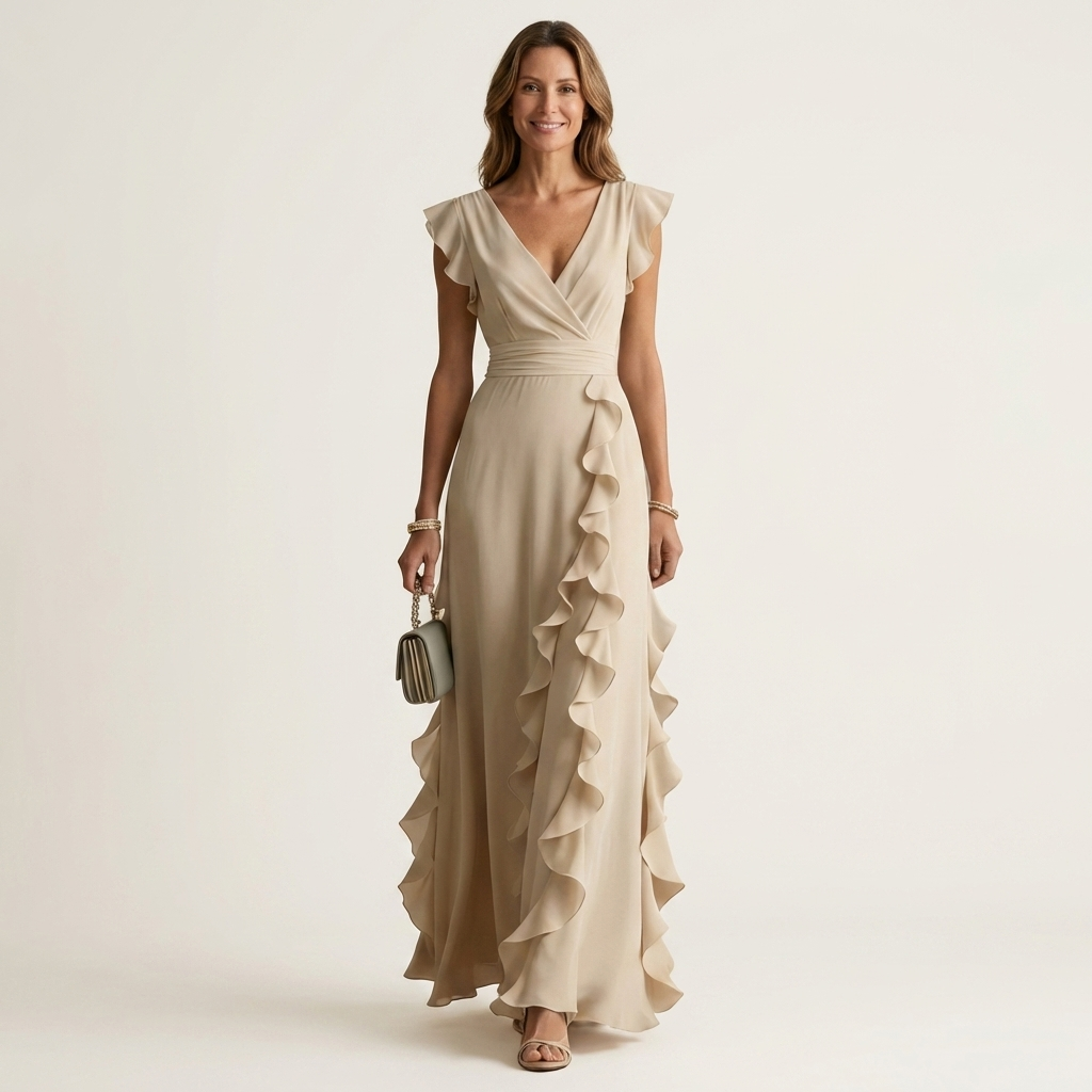 Yana | Ruffle Maxi Dress