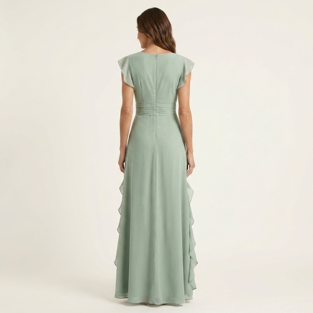 Yana | Ruffle Maxi Dress