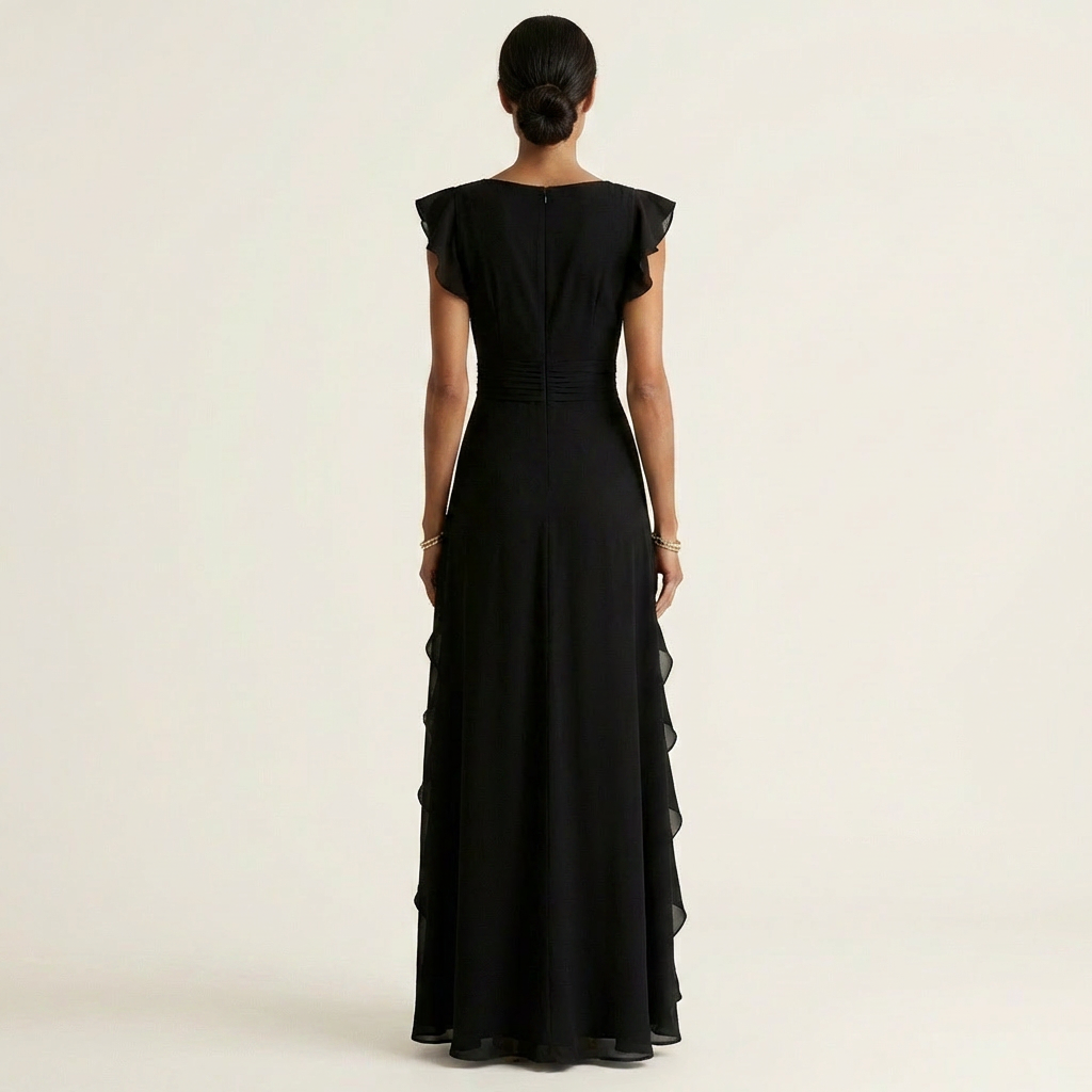 Yana | Ruffle Maxi Dress
