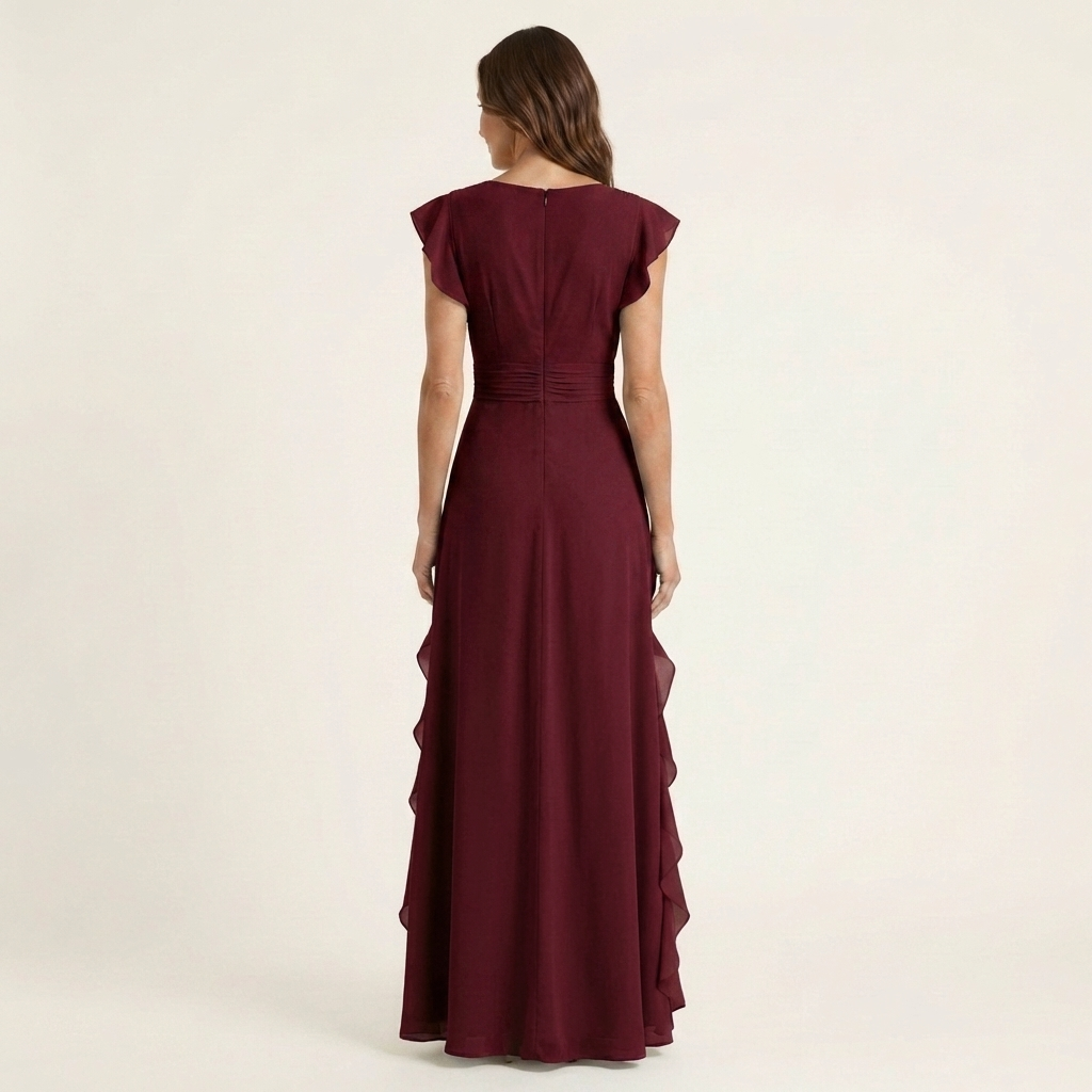 Yana | Ruffle Maxi Dress