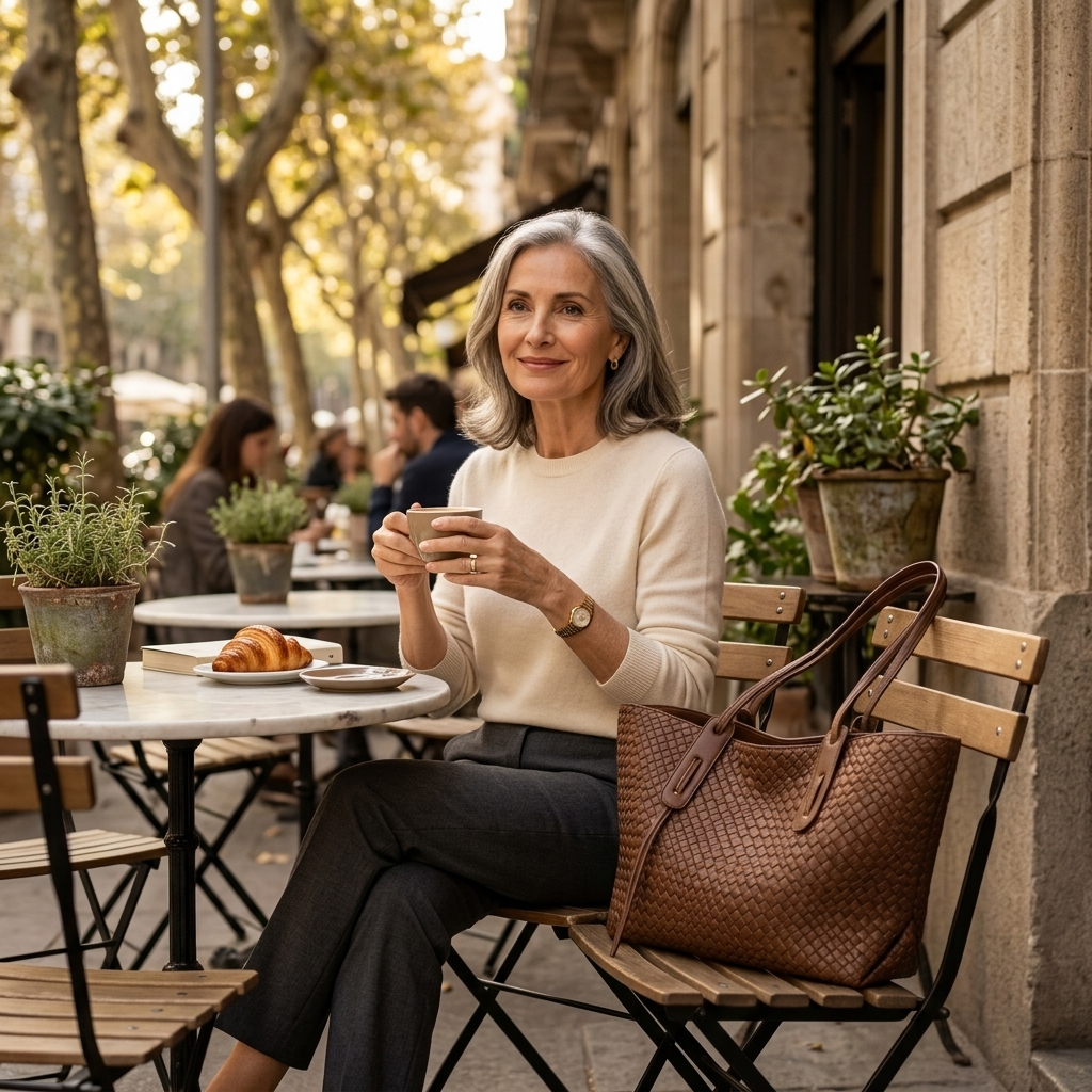 Valencia™ | Elegant Woven Tote Bag