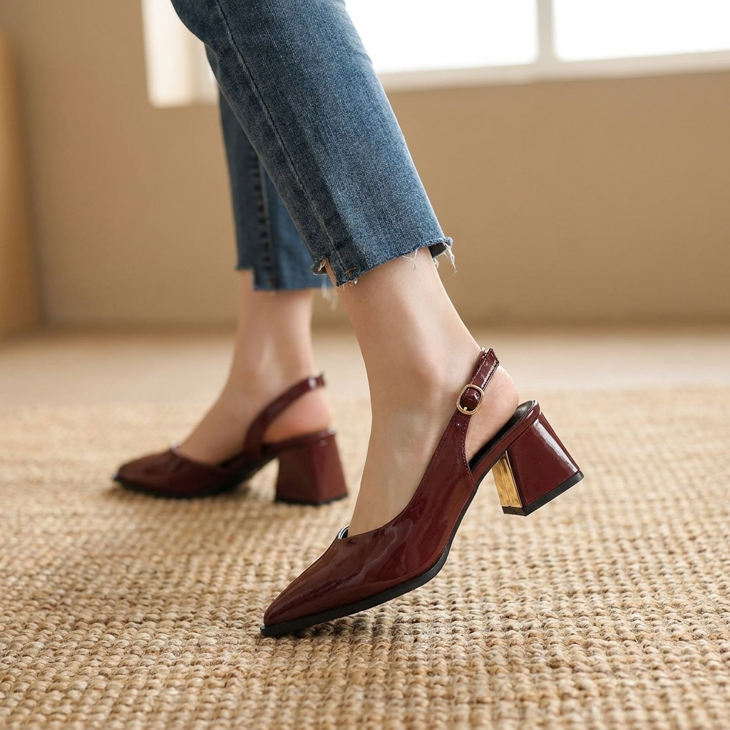 Aria | Versatile Slingback Office Heels