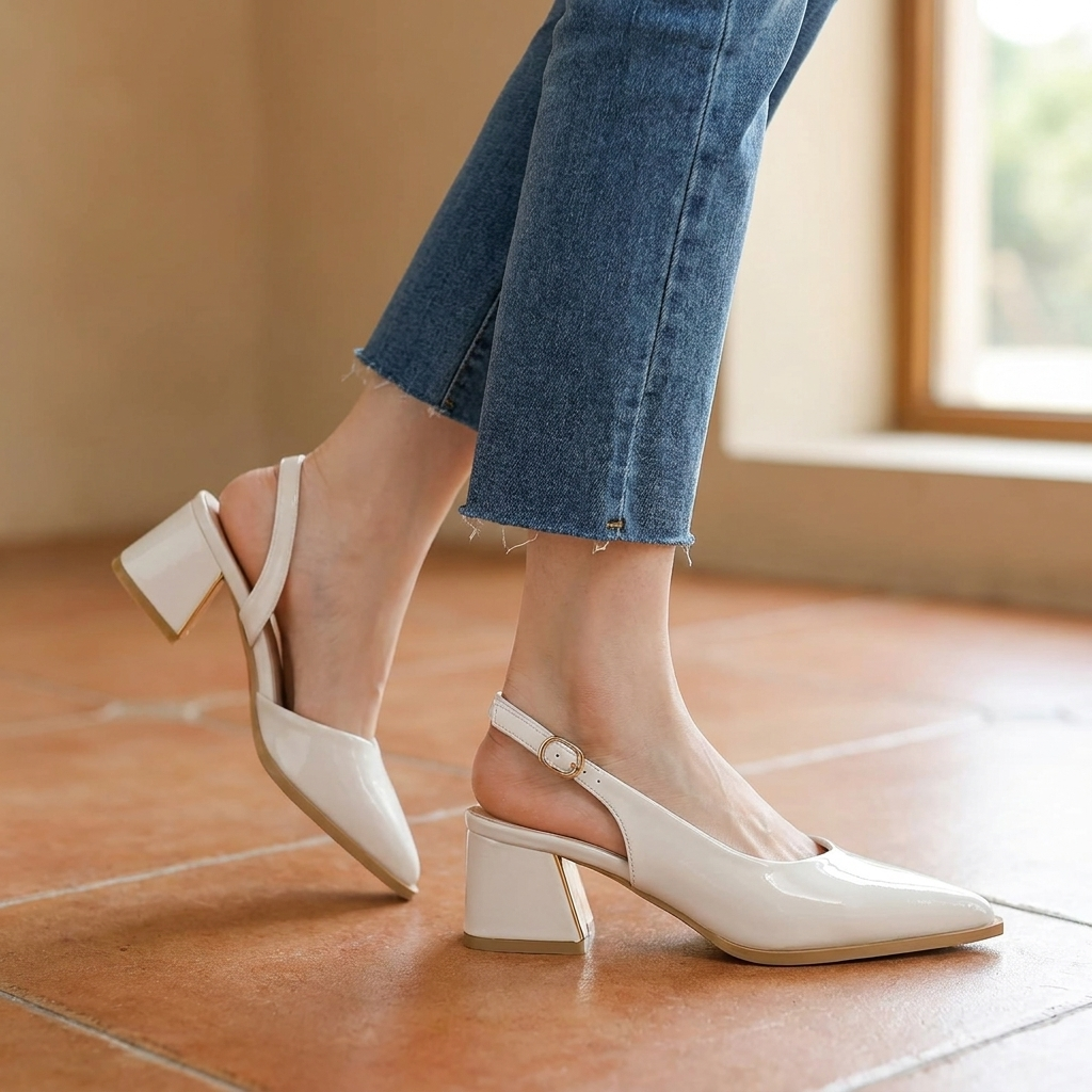 Aria | Versatile Slingback Office Heels