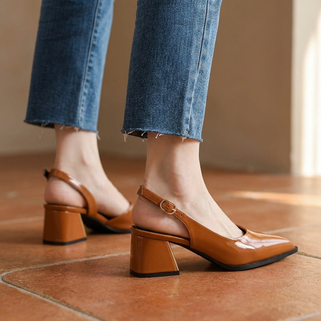Aria | Versatile Slingback Office Heels