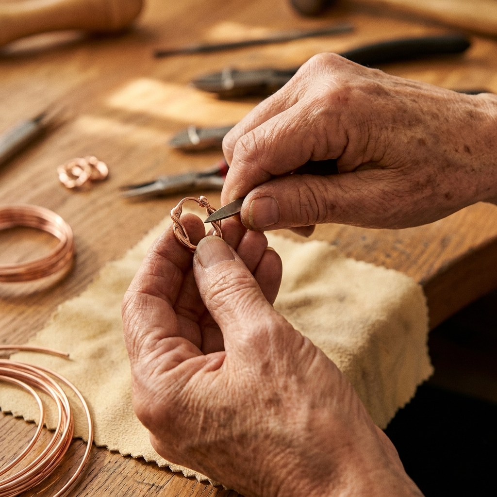 The Buckskin Earrings