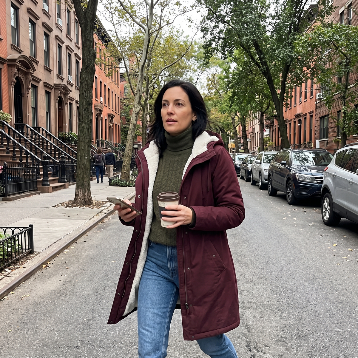 Marjorie™ Cozy Hooded Weatherproof Coat