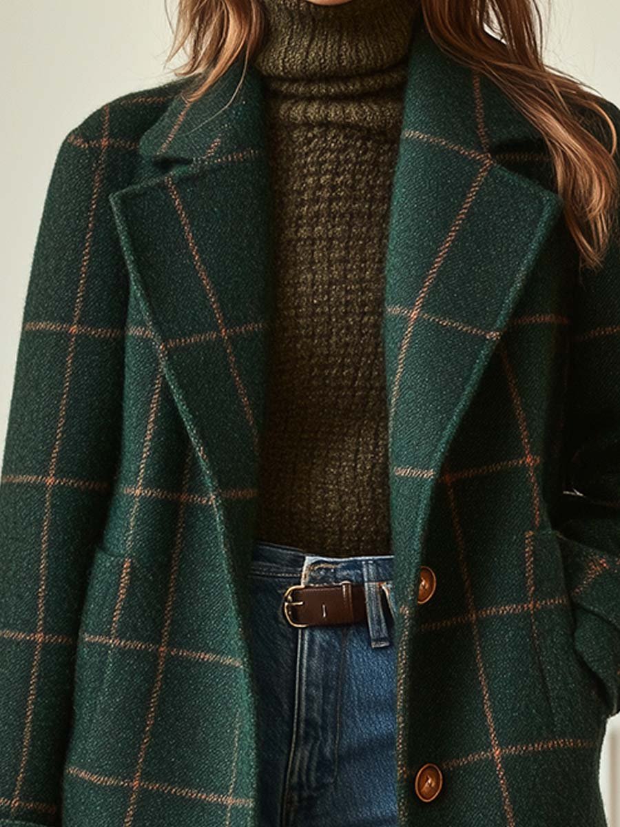Sofia™ | Classic Plaid Coat