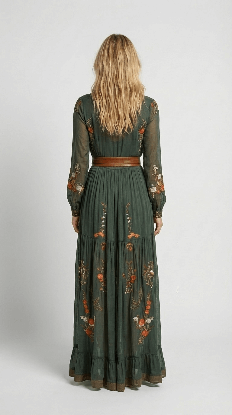 Iris | Boho Maxi Dress