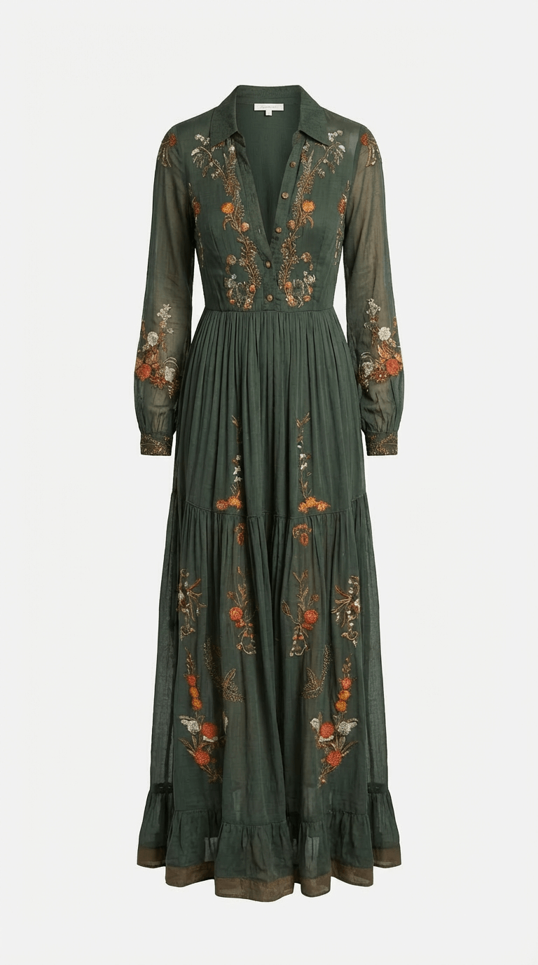 Iris | Boho Maxi Dress
