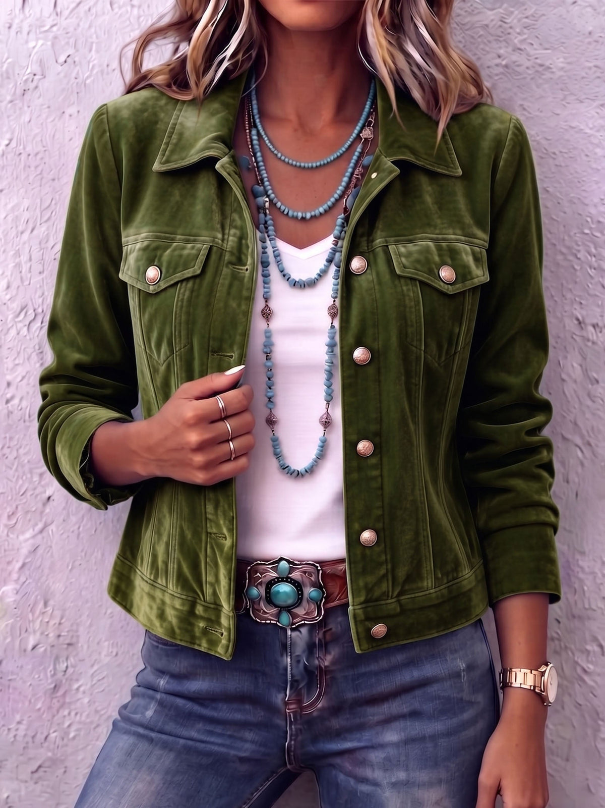 Dianne™ Vintage-Inspired Velvet Jacket