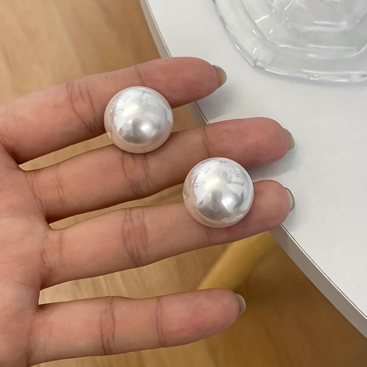 Yona - The Statement Pearl Stud Earrings