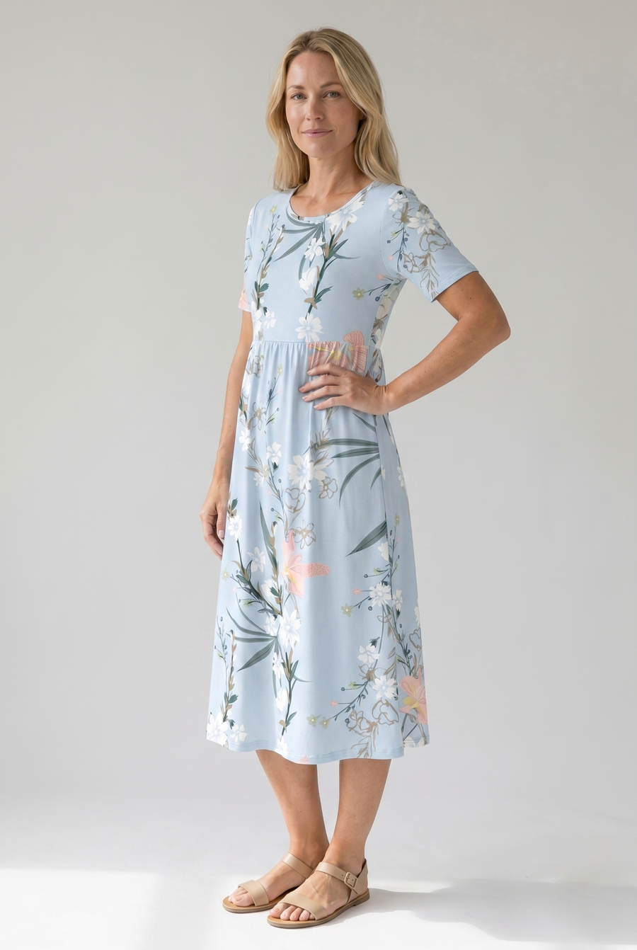 Women’s Dress | Printed Floral Midi