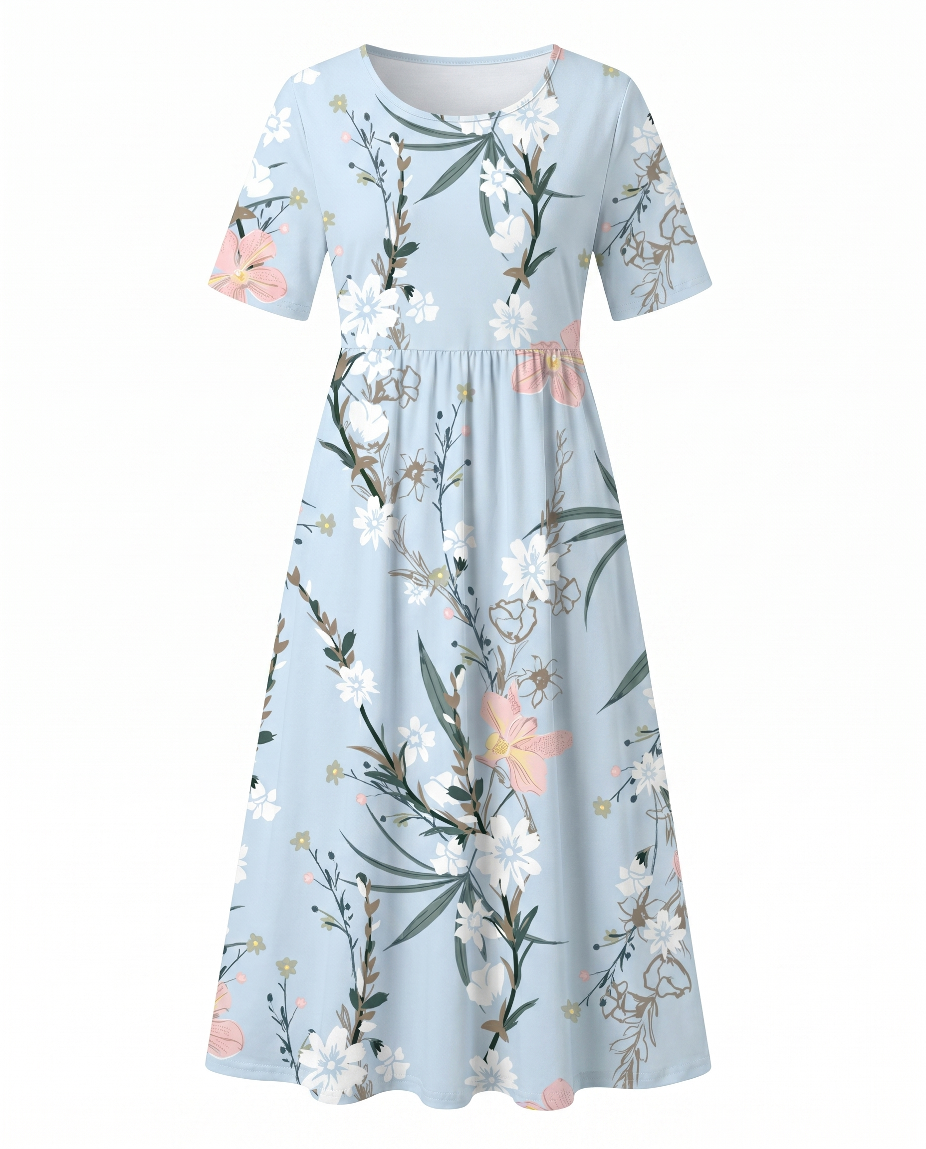 Women’s Dress | Printed Floral Midi