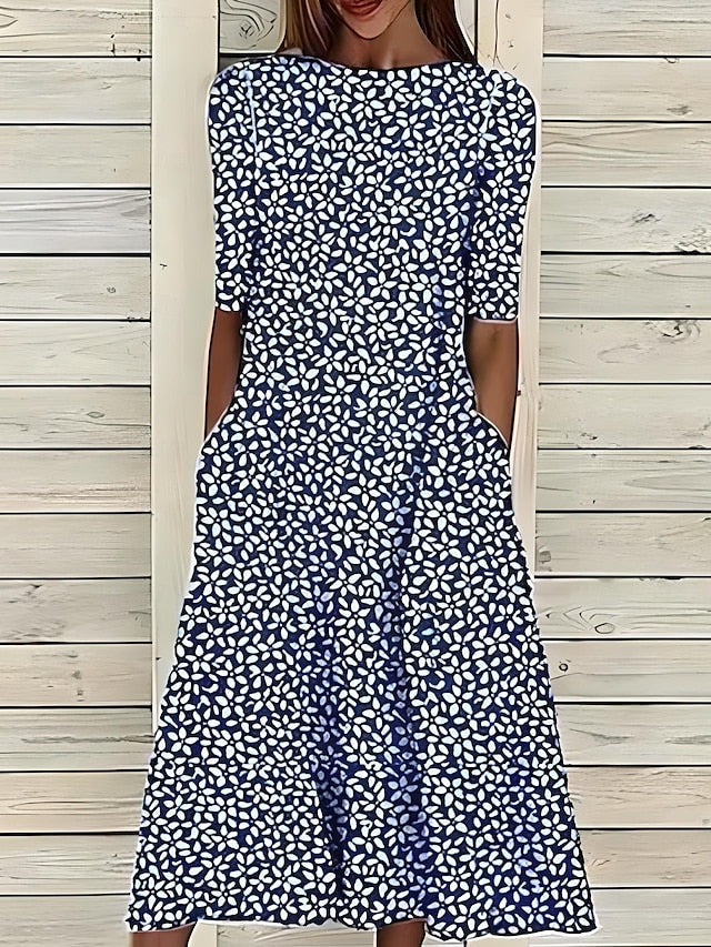 Caitriona | Coastal Bloom Maxi Dress-